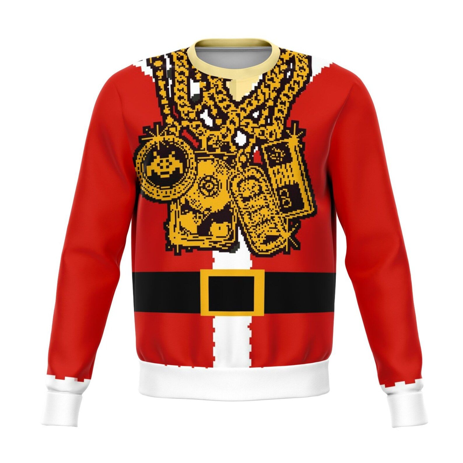 Santa Drip Dank Ugly Christmas Sweater Santa Drip Dank Ugly Christmas Sweater