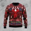 Santa Let It Swole TY1210 Ugly Christmas Sweater