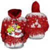 Santa Mickey Christmas For Mickey Lovers 3D All Over Print Hoodie