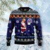 Santa Play Basketball Ugly Christmas Sweater