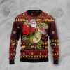 Santassic Park Ugly Christmas Sweater