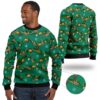 Saxophones Tinsel Christmas Decoration For Sax Players And Instrument Lovers Ugly Christmas Sweater