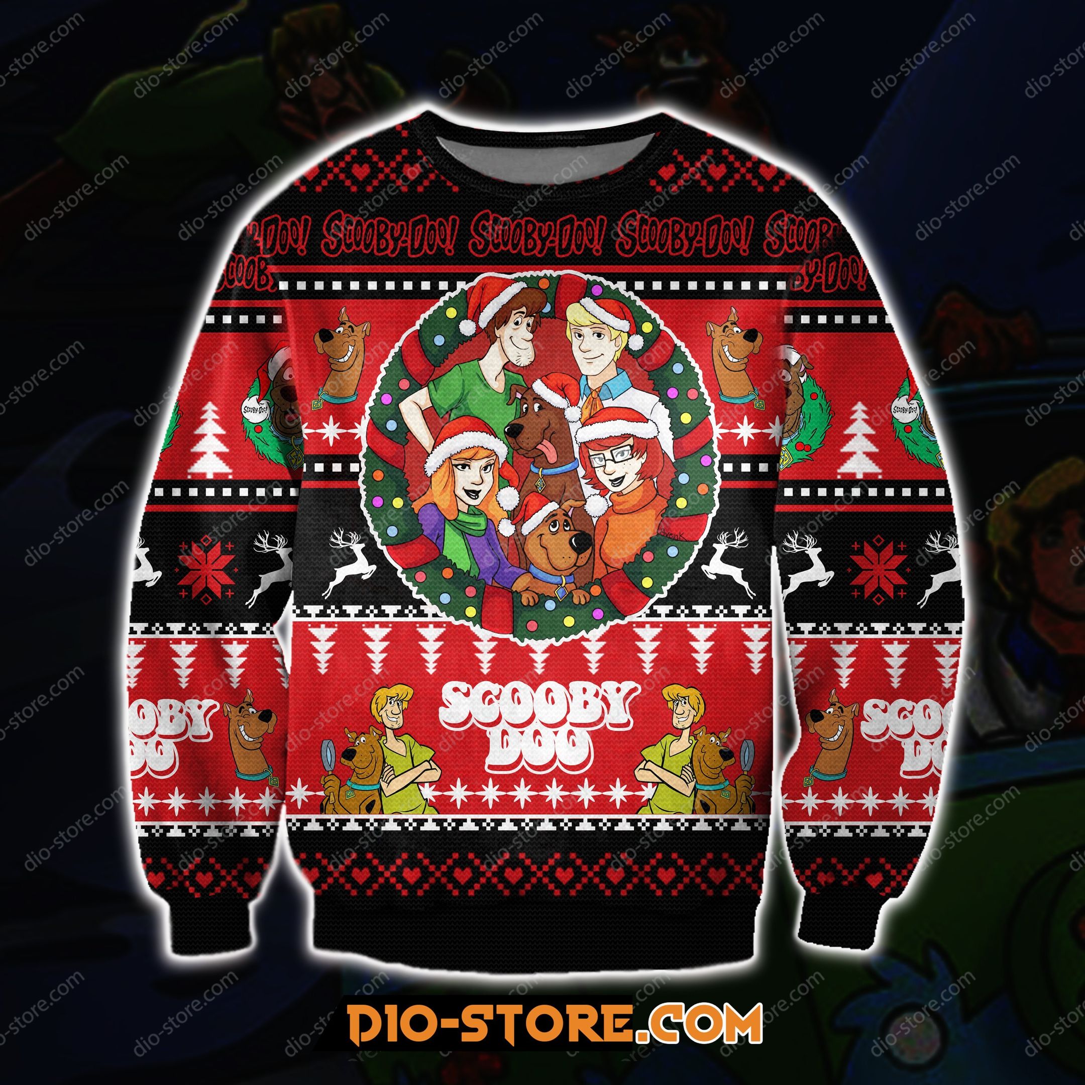 Scooby Doo For Unisex Ugly Christmas Sweater Scooby Doo For Unisex Ugly Christmas Sweater