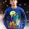 Scooby Doo Glow In The Dark Ugly Christmas Sweater