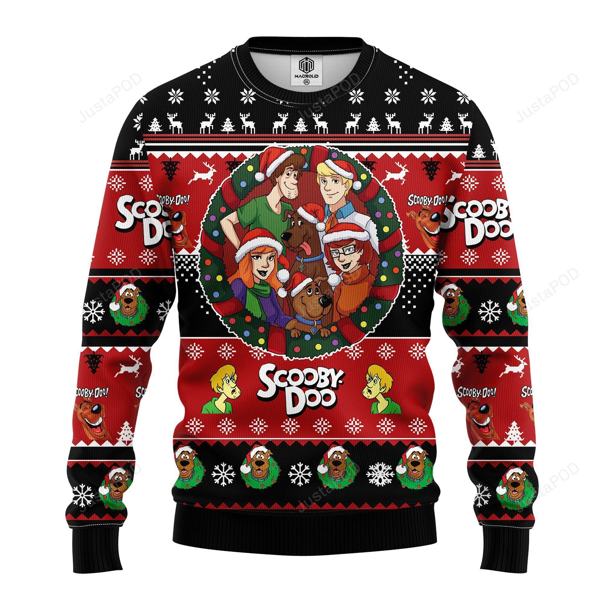 Scooby Dood Ugly Christmas Sweater Scooby Dood Ugly Christmas Sweater