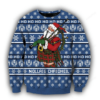 Scottish Santa Xmas Ugly Christmas Sweater