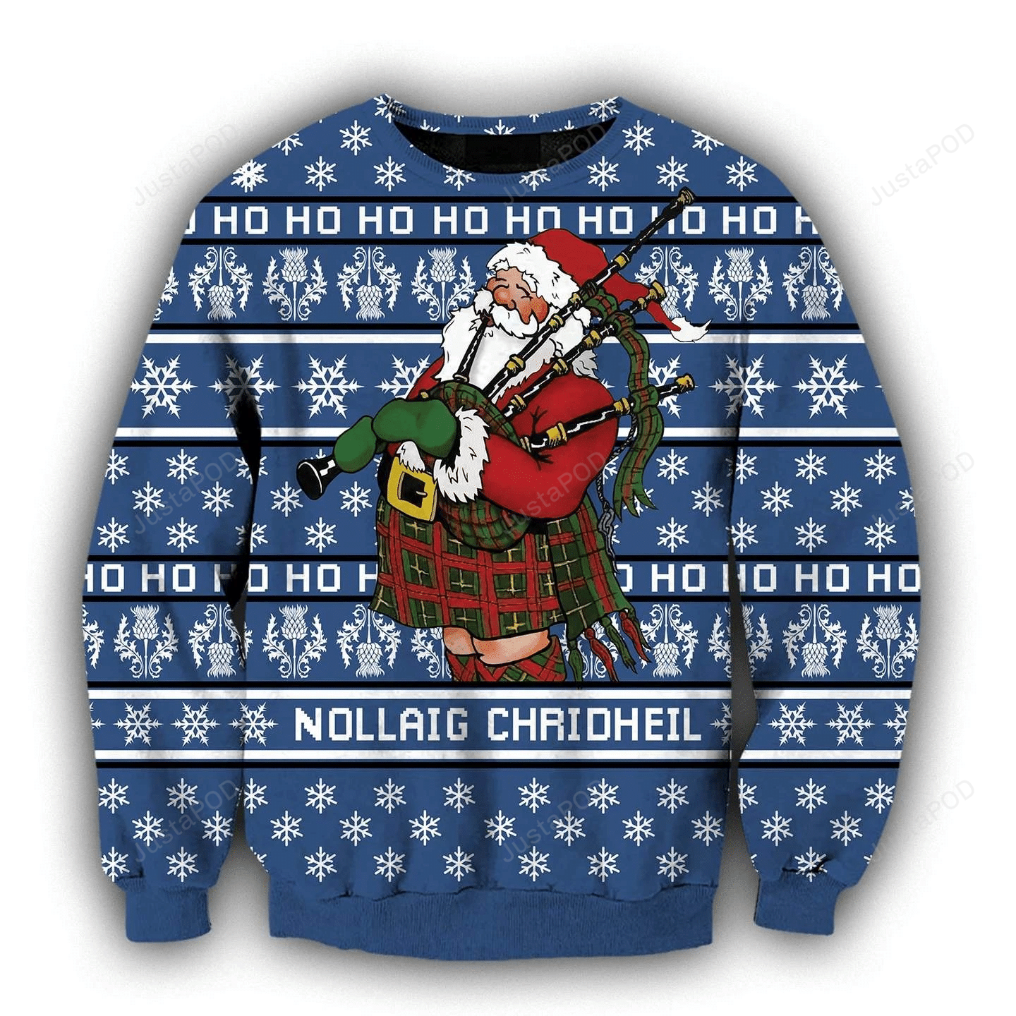 Scottish Santa Xmas Ugly Christmas Sweater Scottish Santa Xmas Ugly Christmas Sweater