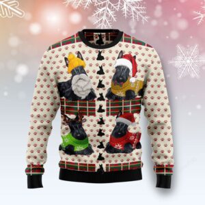 Scottish Terrier Christmas 9 Ugly Christmas Sweater