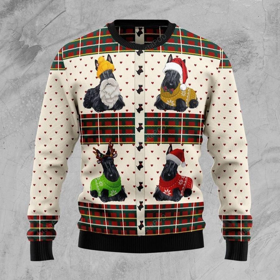 Scottish Terriers Ugly Christmas Sweater Scottish Terriers Ugly Christmas Sweater