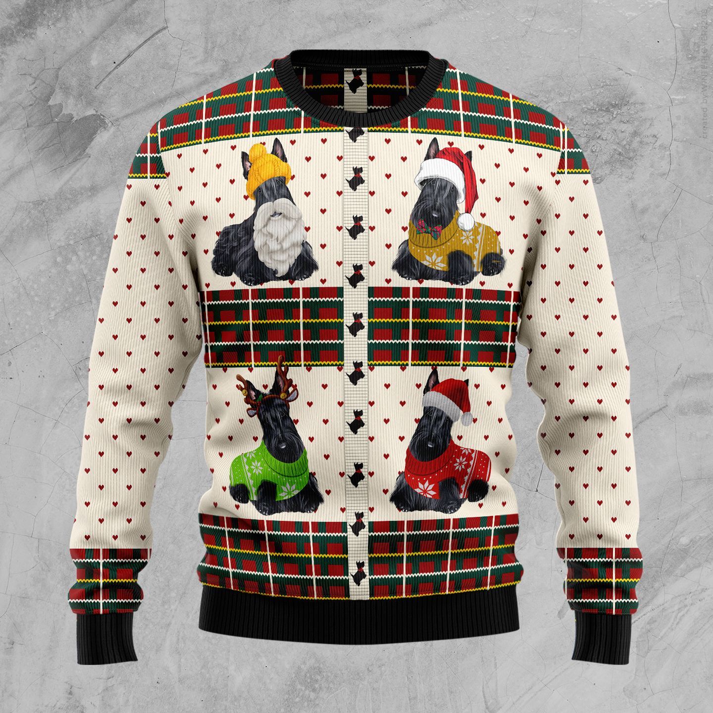 Scottish Terriers Xmas For Unisex Ugly Christmas Sweater Scottish Terriers Xmas For Unisex Ugly Christmas Sweater