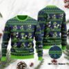 Seattle Seahawks Mickey Mouse Holiday Party Ugly Christmas Sweater
