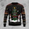 Siberian Husky Ugly Christmas Sweater