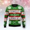 Single And Ready To Jingle Ugly Christmas Sweater