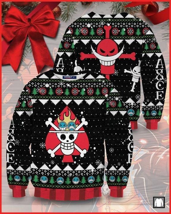 Skull Pirate Ugly Christmas Sweater Skull Pirate Ugly Christmas Sweater