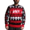 Slayer Pentagram & Skulls Adult Ugly Christmas Sweater