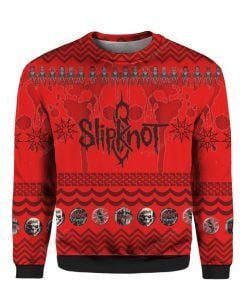 Slipknot Band Ugly Christmas Sweater