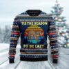 Sloth Tis The Season Ugly Christmas Sweater