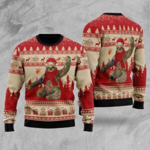 Sloth Ugly Christmas Sweater