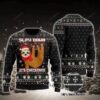 Slow Down But Its Christmas Sloth Ugly Christmas Sweater
