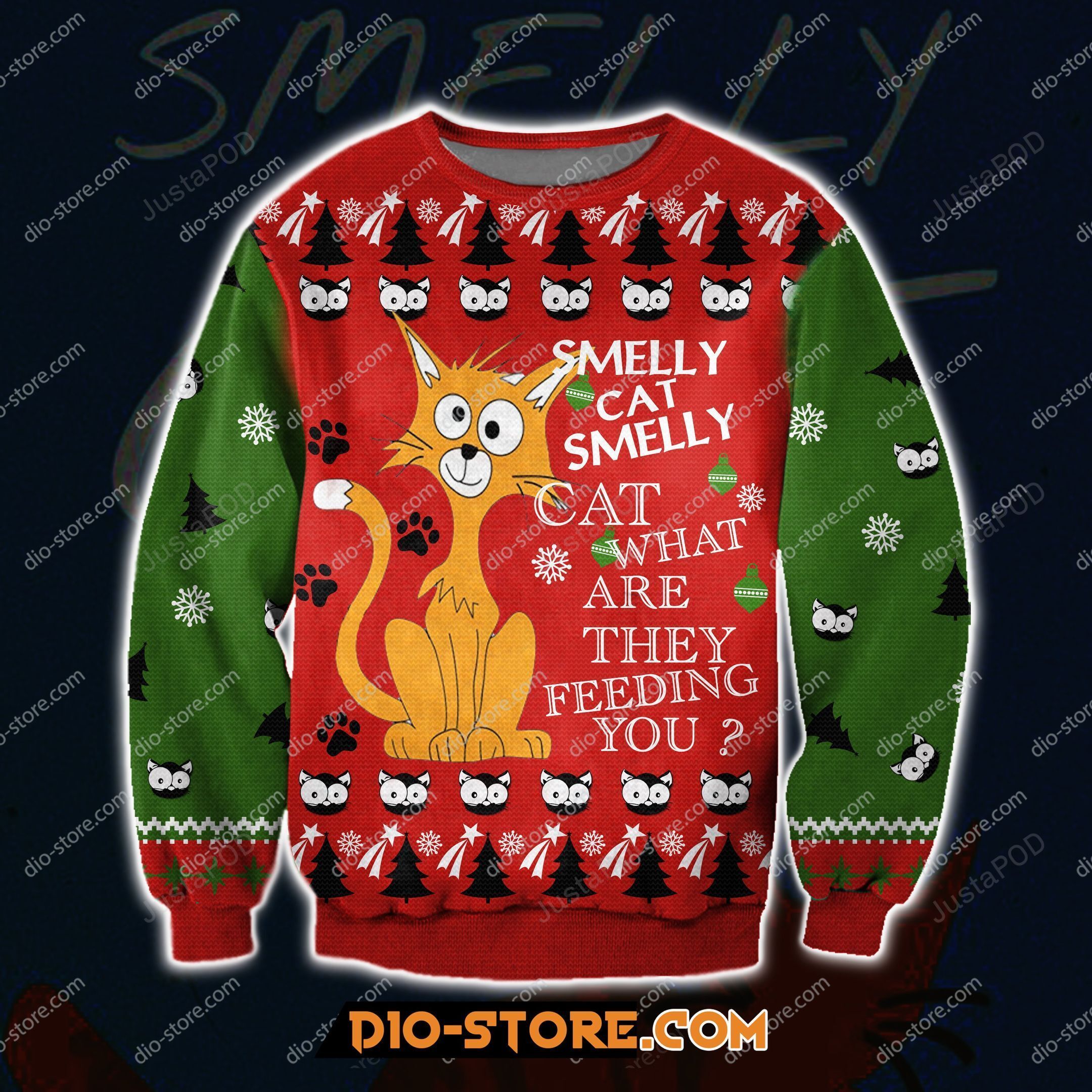 Smelly Cat Phoebe From Friends Movie Ugly Sweater Smelly Cat Phoebe From Friends Movie Ugly Sweater