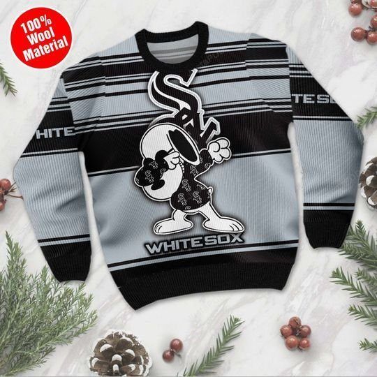 Snoopy Chicago White Sox Ugly Christmas Sweater Snoopy Chicago White Sox Ugly Christmas Sweater