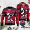 Snoopy Love Boston Red Sox For Baseball-MLB FansSweater Ugly Christmas Sweater