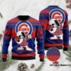 Snoopy Love Chicago Cubs For Baseball-MLB FansSweater Ugly Christmas Sweater