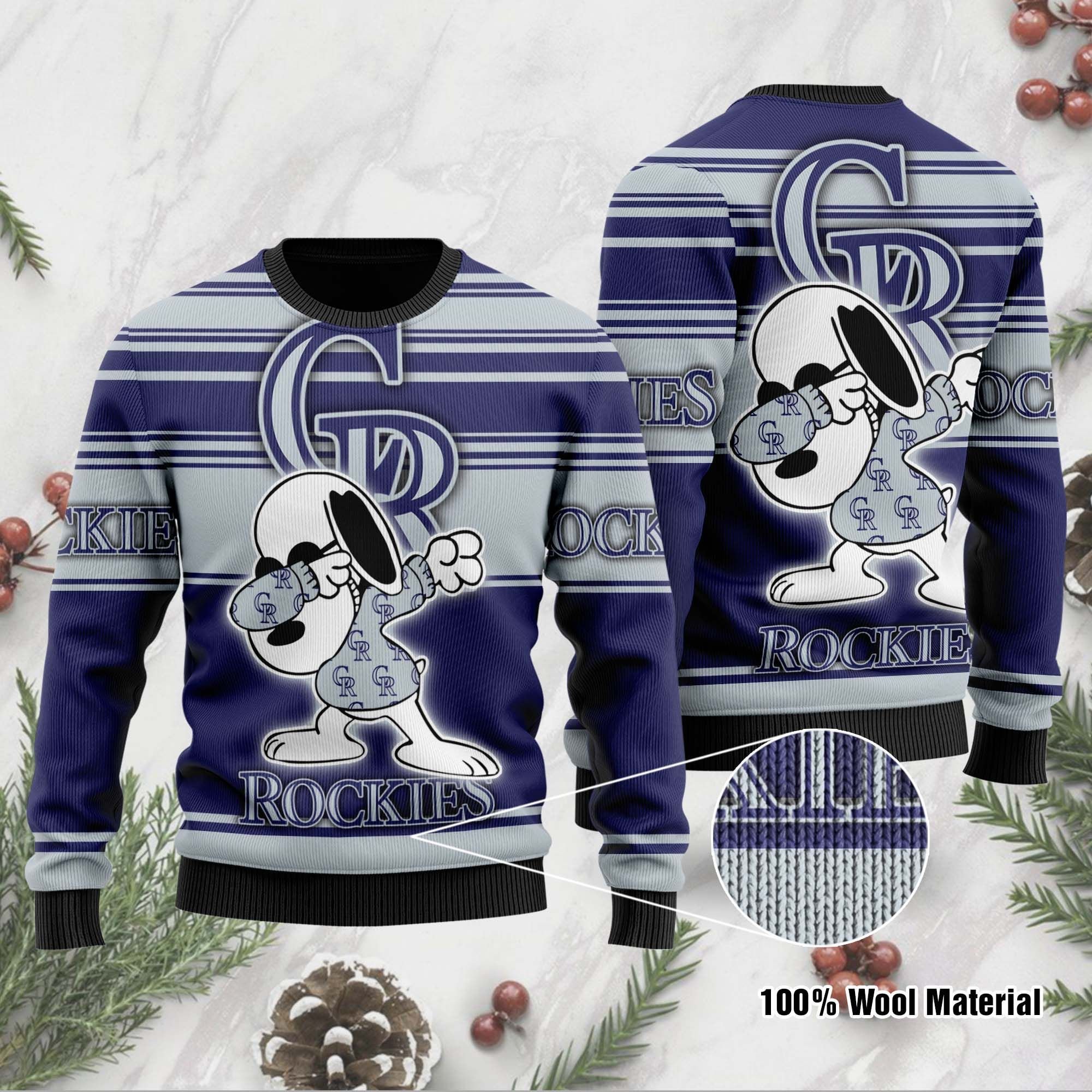 Snoopy Love Colorado Rockies For Baseball-MLB FansSweater Ugly Christmas Sweater Snoopy Love Colorado Rockies For Baseball-MLB FansSweater Ugly Christmas Sweater
