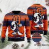 Snoopy Love Detroit Tigers For Baseball-MLB FansSweater Ugly Christmas Sweater