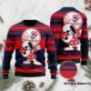 Snoopy Love New York Yankees For Baseball-MLB FansSweater Ugly Christmas Sweater