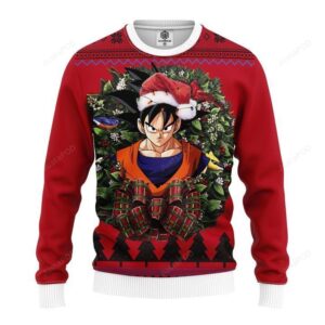 Son Goku Dragon Ball Noel Mc Ugly Christmas Sweater