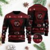 South Carolina Gamecocks Football Team Logo Personalized Ugly Christmas Sweater