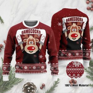 South Carolina Gamecocks Funny Ugly Christmas Sweater