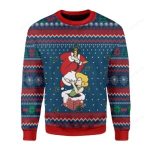 Spider Santa Claus Ugly Christmas Sweater