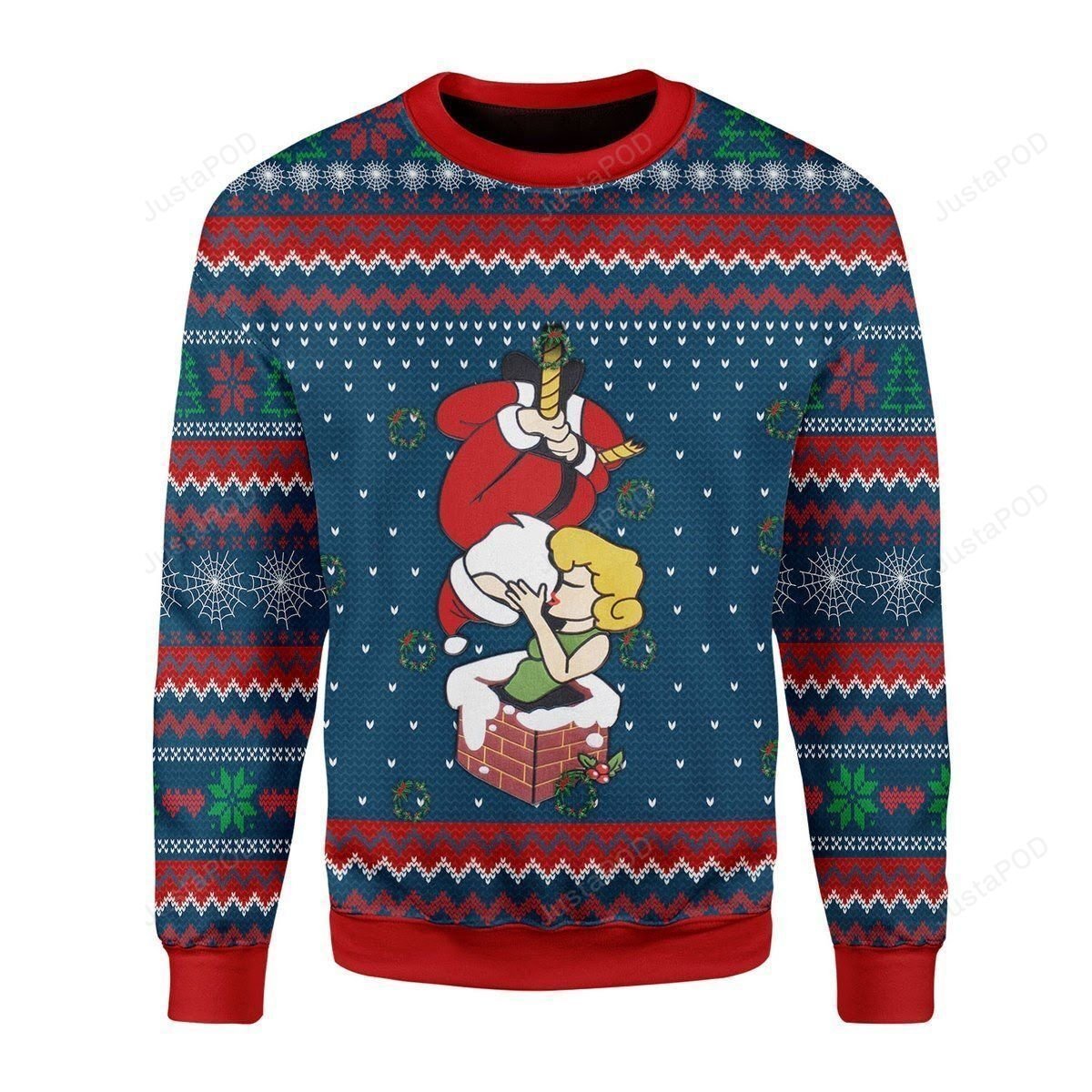Spider Santa Claus Ugly Christmas Sweater Spider Santa Claus Ugly Christmas Sweater