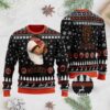 Sports Baseball Team San Francisco Giants Player Wearing Cap And Glove Ugly Christmas Sweater