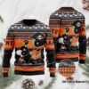 Sports Baseball Team San Francisco Giants With Snoopy And Charlie Brown For Baseball Fans Ugly Christmas Sweater