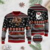 Sports Football Team San Francisco 49ers With Sourdough Sam The Mascot Ugly Christmas Sweater