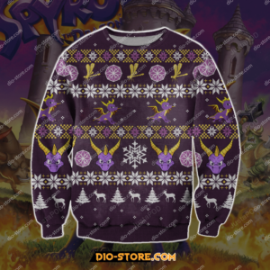 Spyro Knitting Pattern Ugly Christmas Sweater