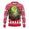 St. Louis Cardinals Grinch Hug For Unisex Ugly Christmas Sweater