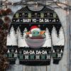 Star Wars Baby Yoda Da Da Da Ugly Christmas Sweater