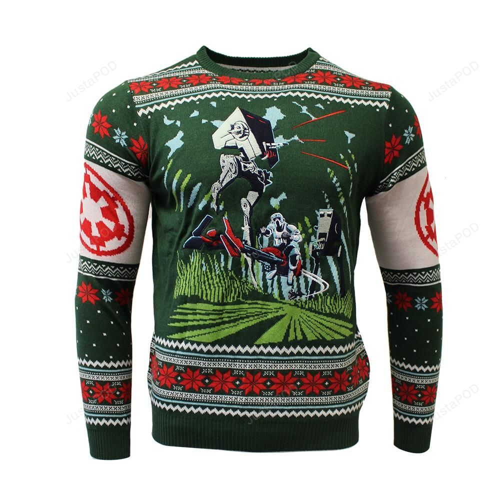 Star Wars Battle of Endor Ugly Christmas Sweater Star Wars Battle of Endor Ugly Christmas Sweater