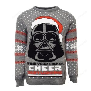 Star Wars Darth Vader Knitted Ugly Sweater
