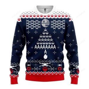 Star Wars Fight Ship Christmas For Unisex Ugly Christmas Sweater
