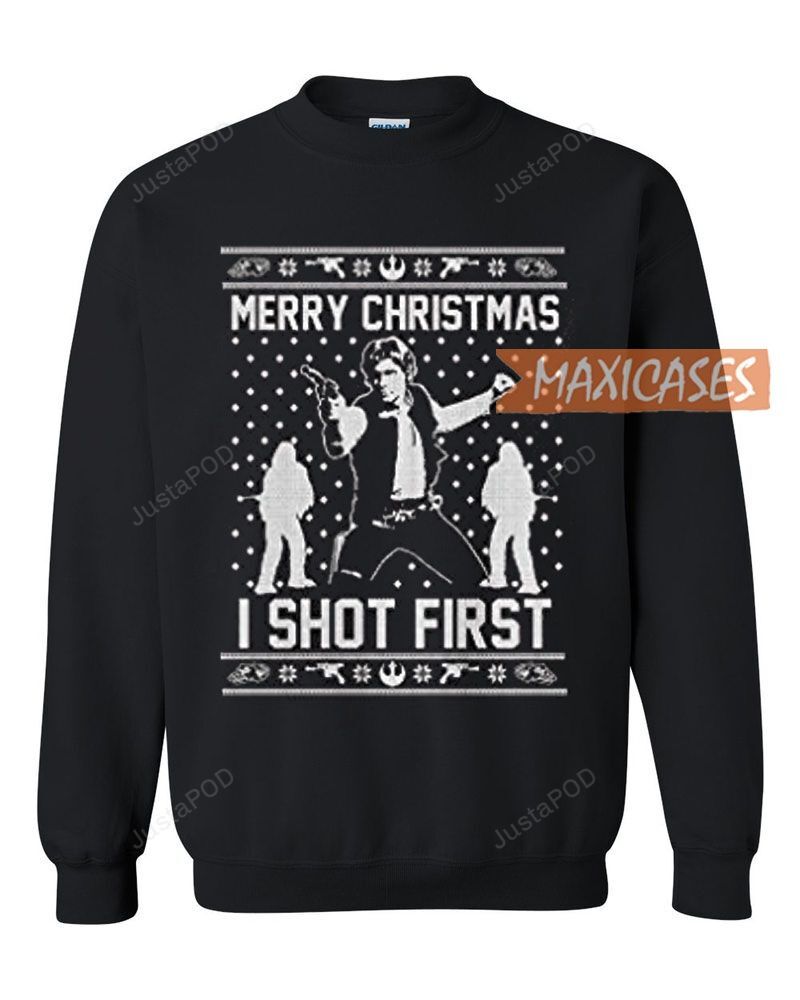 Star Wars Han Solo Ugly Christmas Sweater Star Wars Han Solo Ugly Christmas Sweater