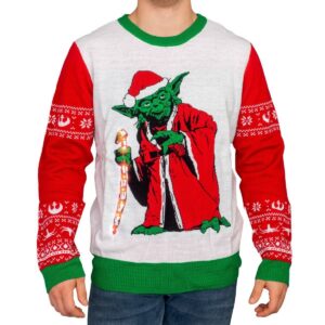 Star Wars Jedi Yoda Ugly Christmas Sweater