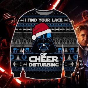 Star Wars Knitting Pattern 3d Print Ugly Sweater