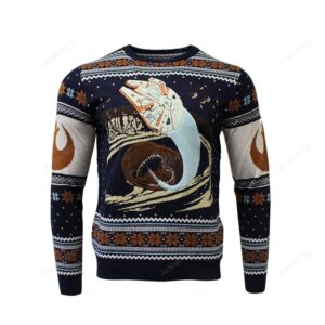Star Wars Millennium Falcon Escape Ugly Christmas Sweater