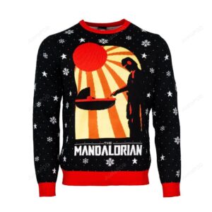 Star Wars The Mandalorian Christmas Ugly Sweater