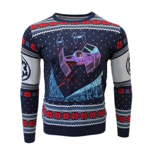 Star Wars Tie Fighter Battle Of Yavin For Unisex Ugly Christmas Sweater